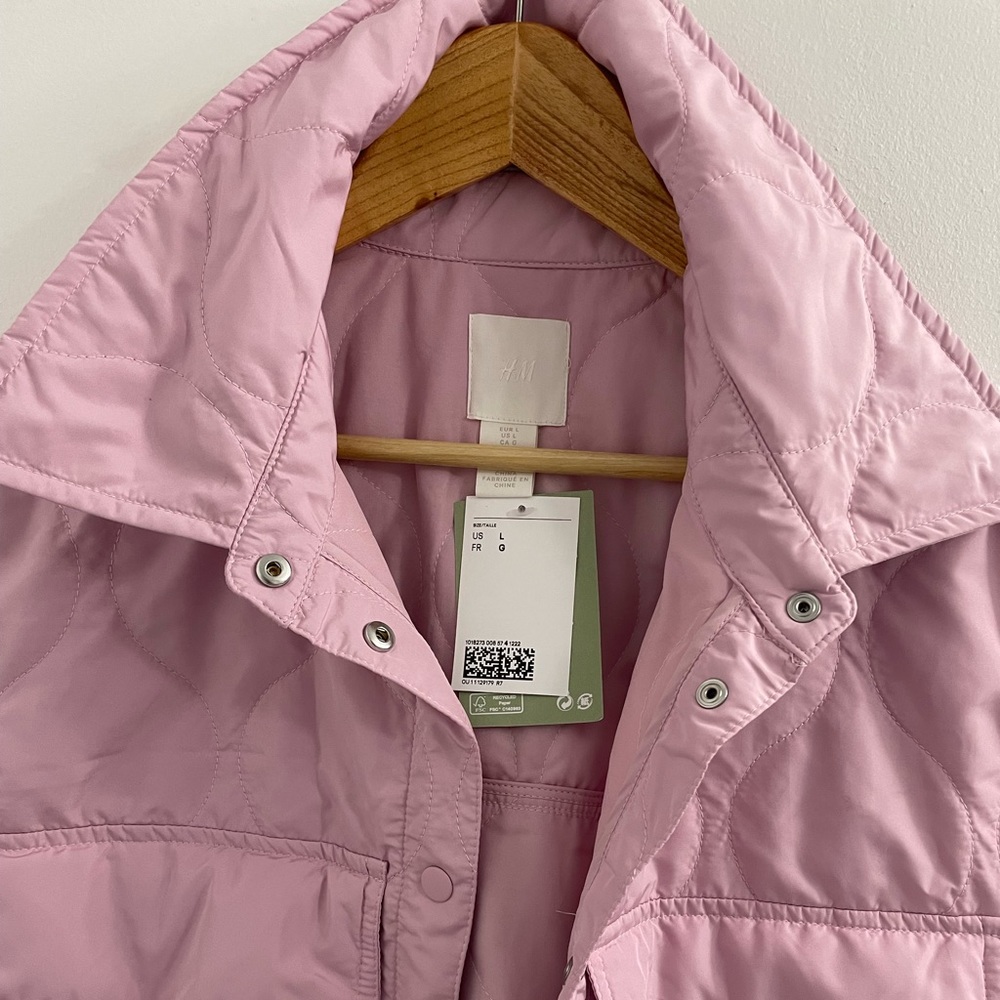 NWT Quilted crop vest
